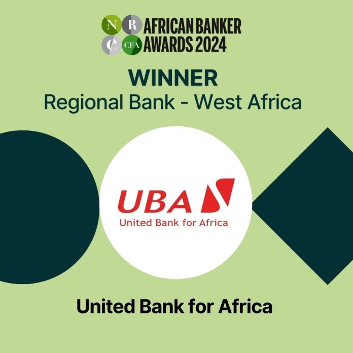 Afrique de l’ouest : UBA sacrée meilleure banque régionale en 2024