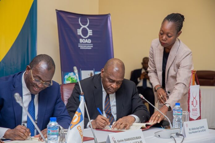 Afrique de l'Ouest : BOAD et CICA-RE s'allient pour la couverture des risques et la mobilisation de capitaux