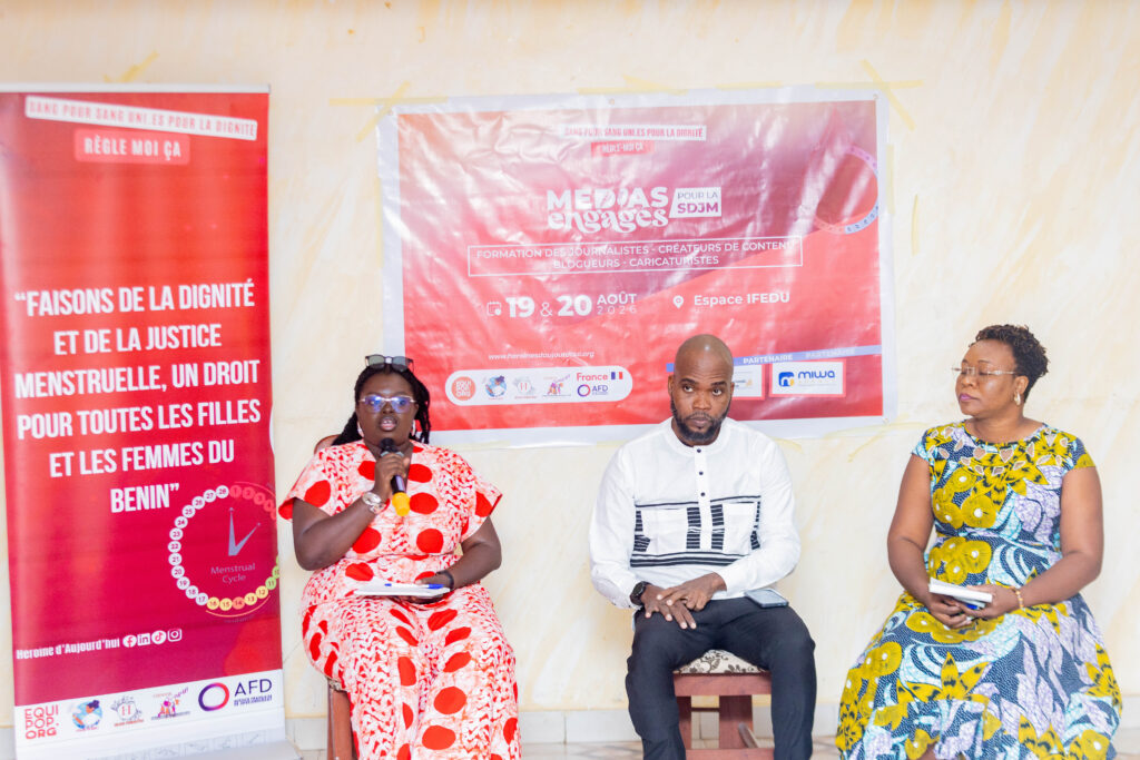 Bénin : médias et créateurs de contenus formés pour la dignité et la justice menstruelle