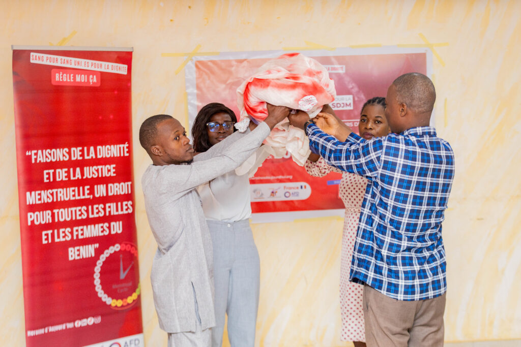 Bénin : médias et créateurs de contenus formés pour la dignité et la justice menstruelle